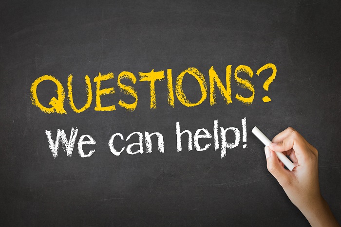 Questions? We can help