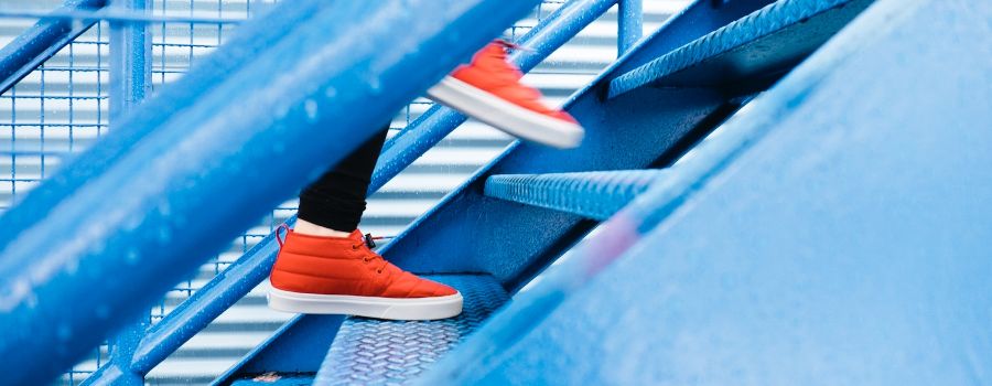 Stairs can place workers at an increased risk for a work related injury